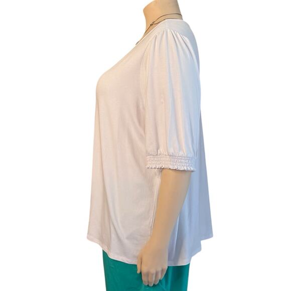 CATO  Top Size 26/28 in White - Picture 4 of 10